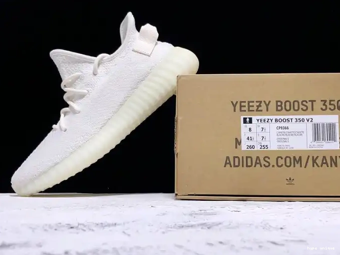 hype White V2 CP9366 Adidas Cream Yeezy Boost 350 0605